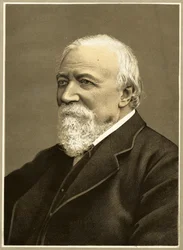 Robert Browning, 1887 (sepiafoto)